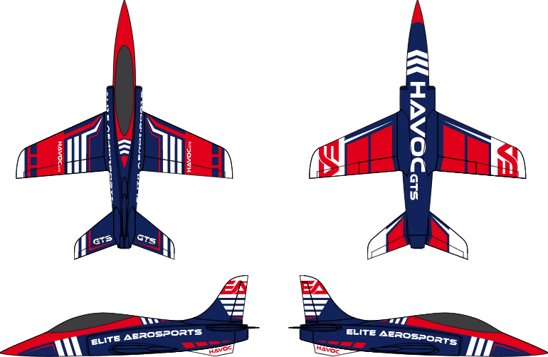 Livery Design für RC Jets